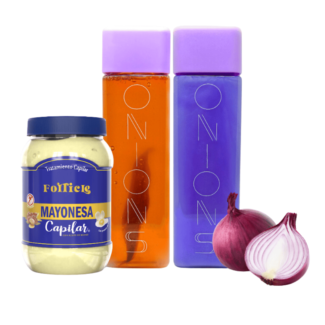 Shampoo, Acondicionador y Mayonesa