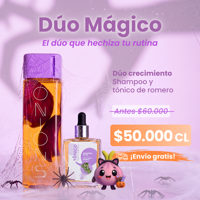 Shampoo y tónico de romero