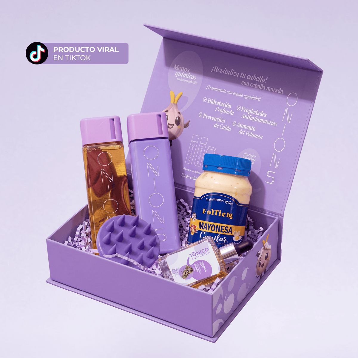 Shampoo, Acondicionador, Mayonesa y Tónico