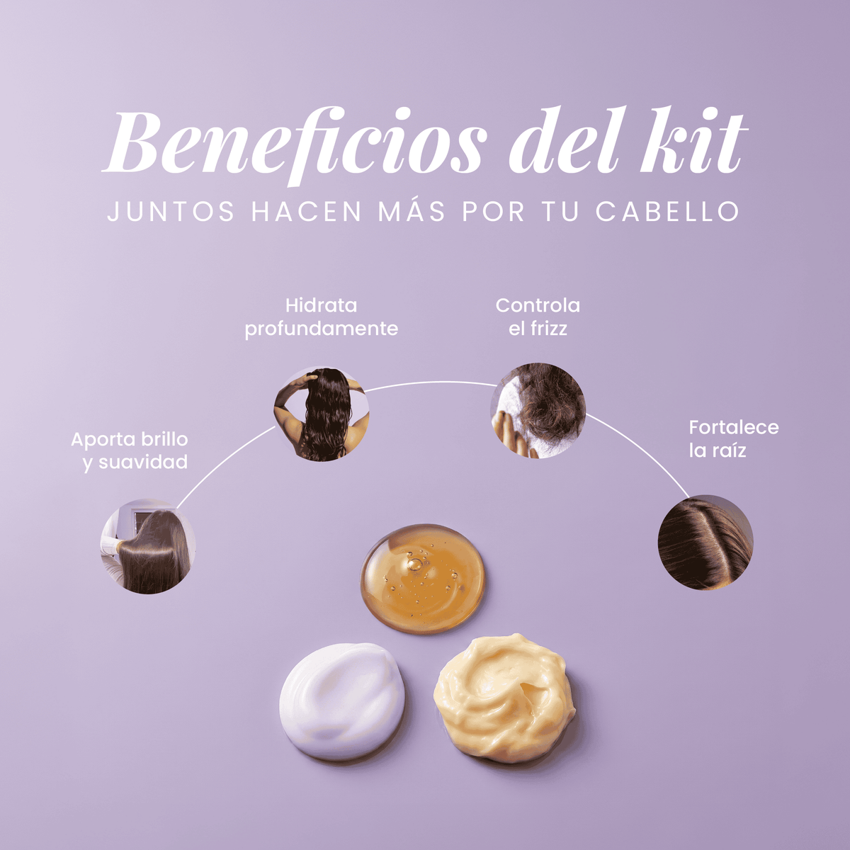 Shampoo, Acondicionador y Mayonesa