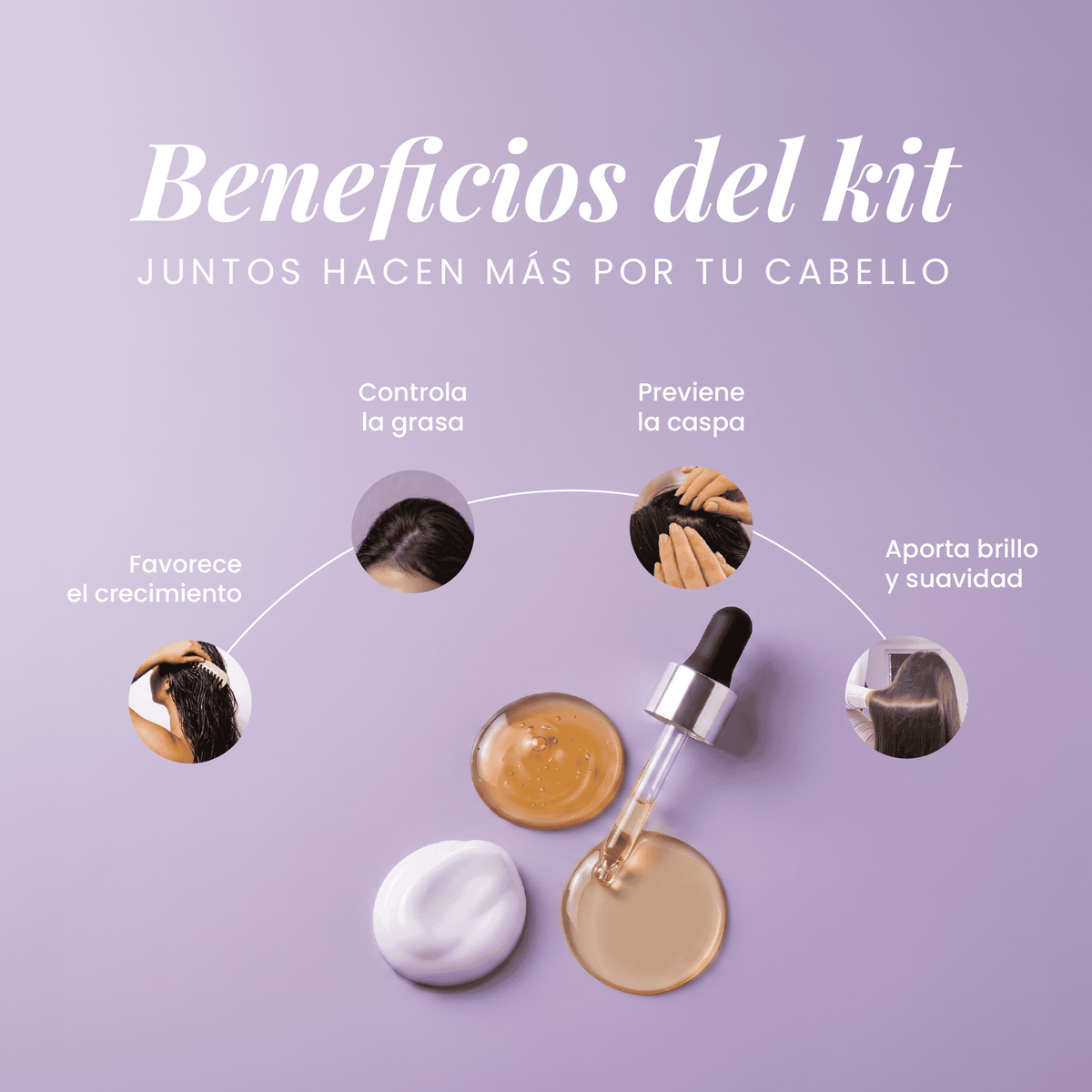 Shampoo, Acondicionador y tónico