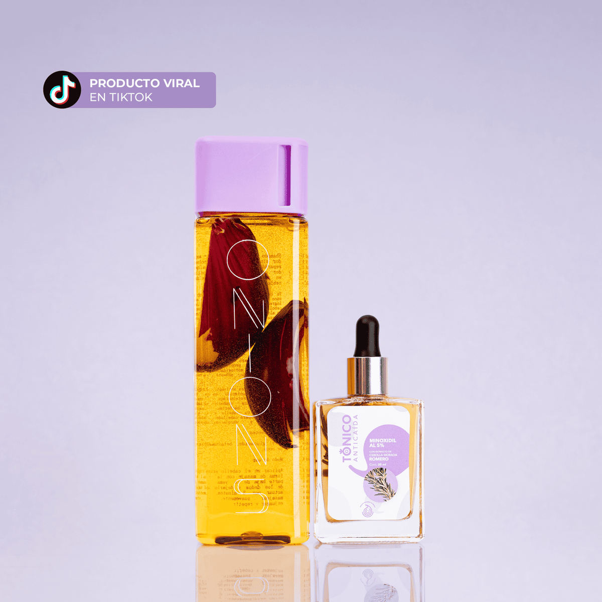 Shampoo y tónico de romero